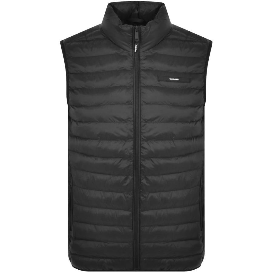 Calvin Klein Quilted Gilet Black
